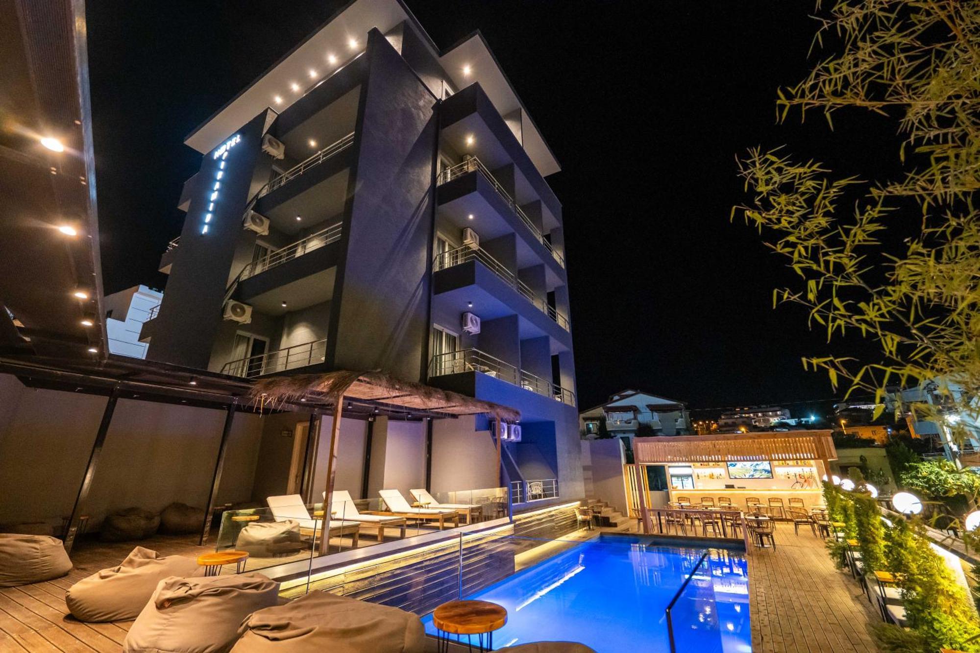 Hotel Piramida Ксамил Экстерьер фото
