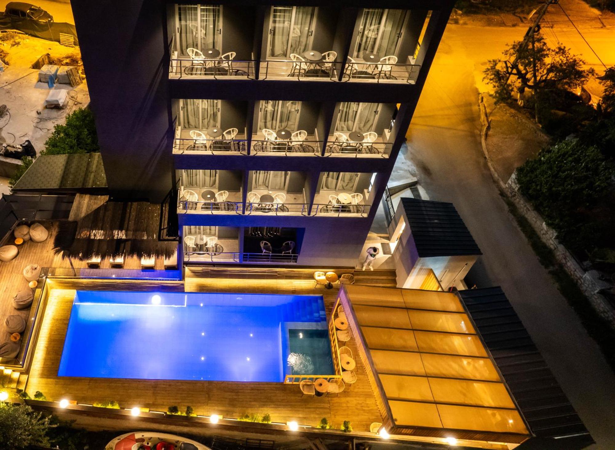 Hotel Piramida Ксамил Экстерьер фото