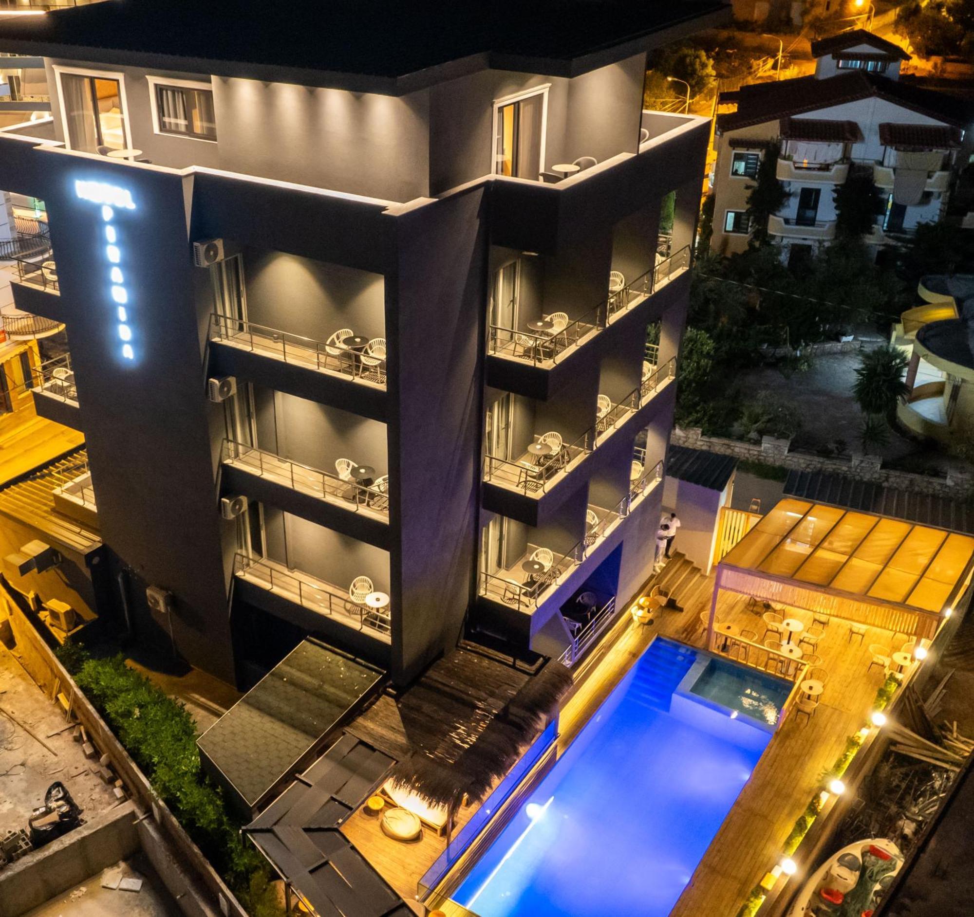 Hotel Piramida Ксамил Экстерьер фото
