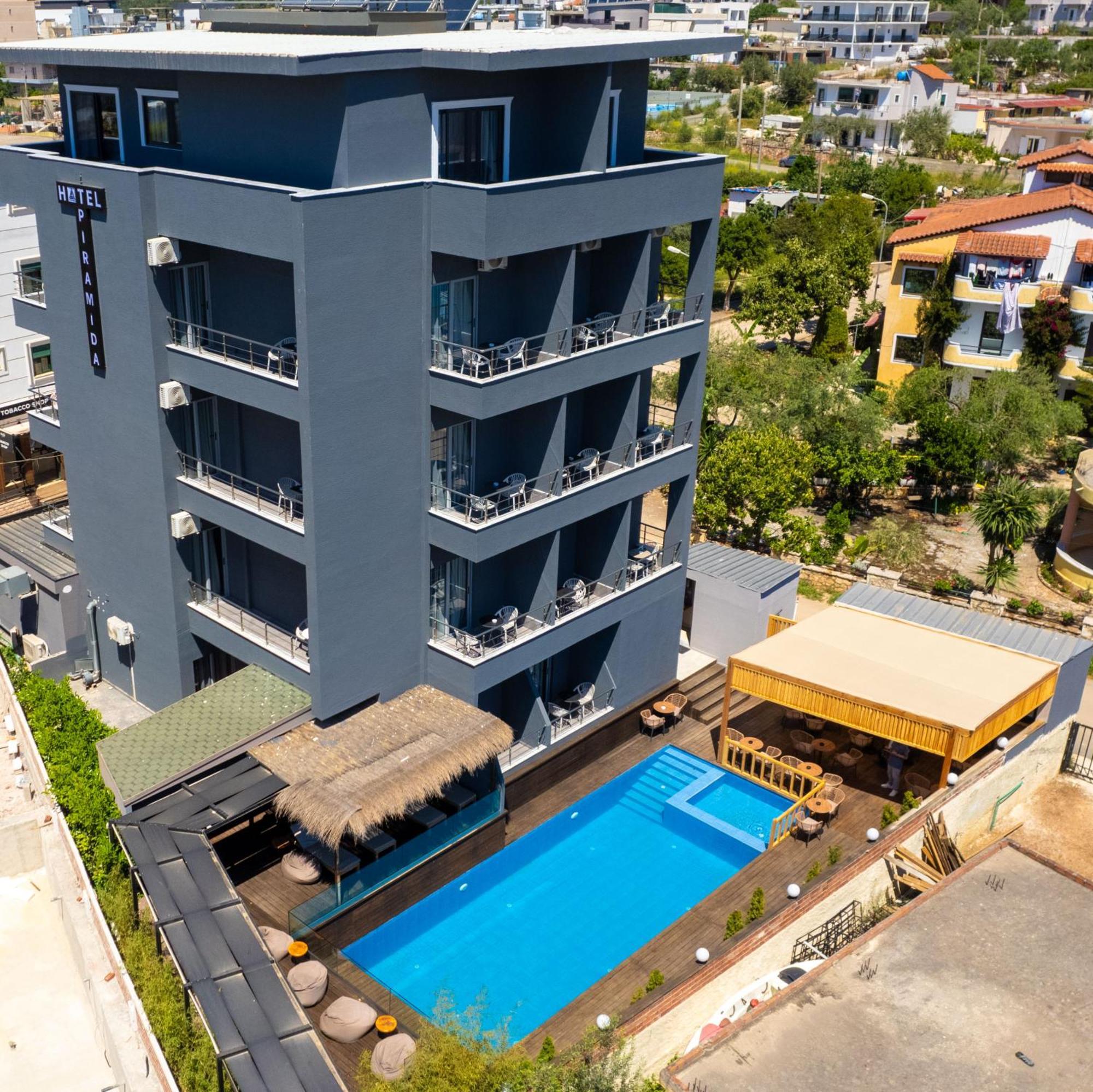 Hotel Piramida Ксамил Экстерьер фото